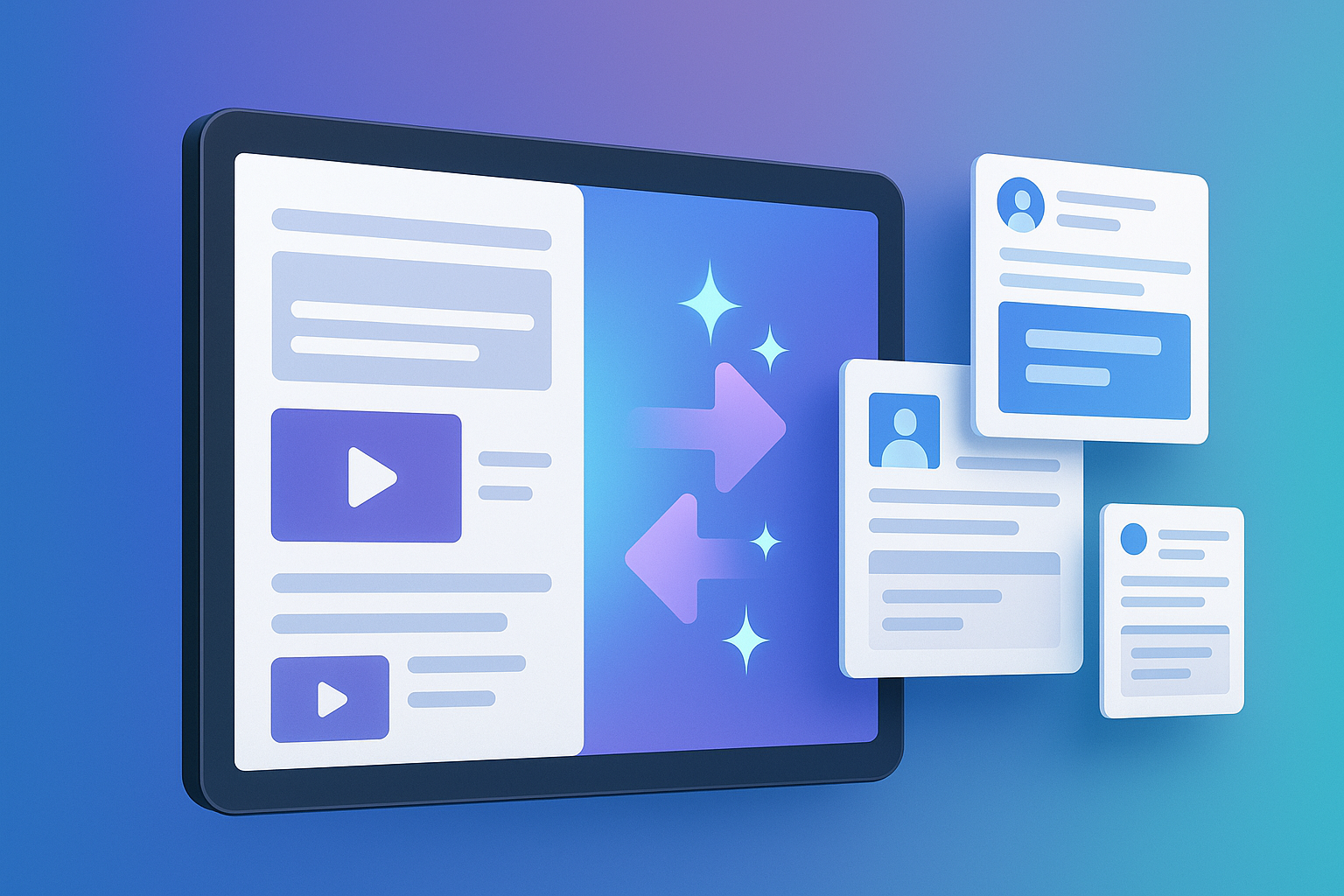 AI-Powered Content Repurposing